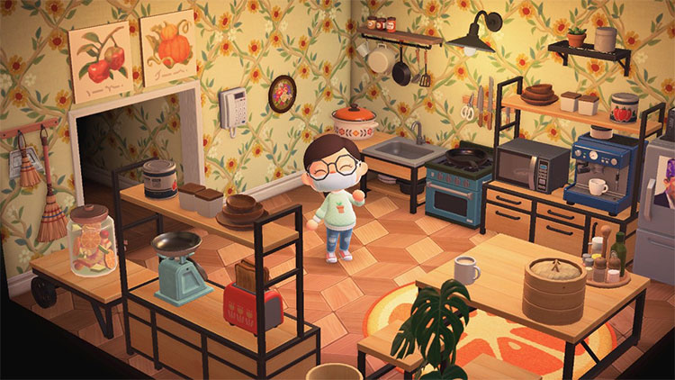 20 Kitchen Design Ideas For Animal Crossing  New Horizons   FandomSpot - 61