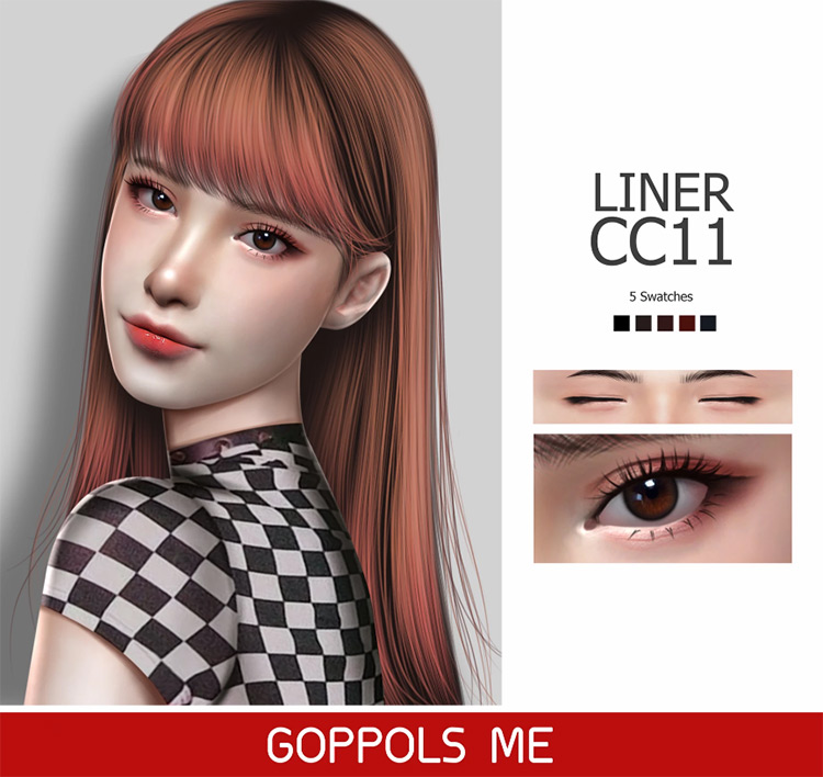 female hair kpop sims 4 cc