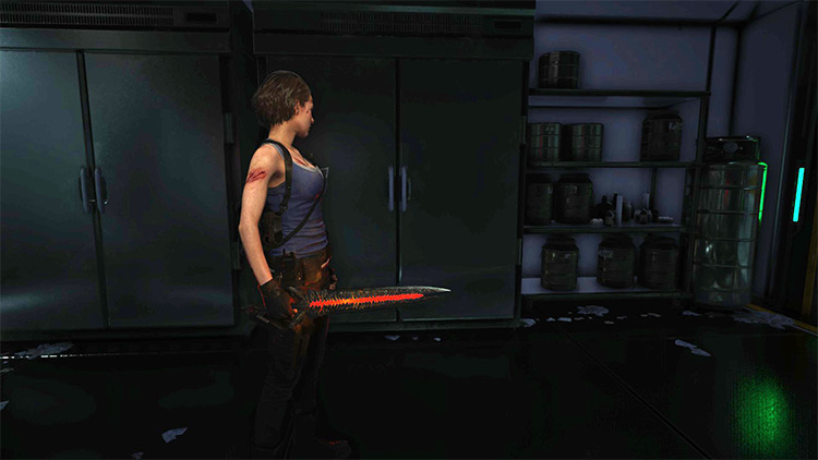 Mini Devil Sword Dante RE3 Remake mod