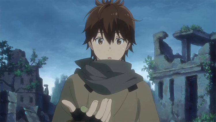 Haruhiro from Grimgar: Ashes and Illusions anime
