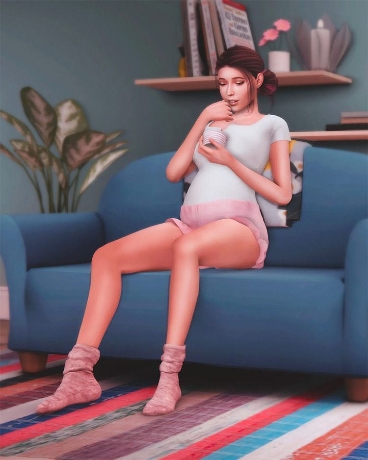 Best Sims 4 Pregnancy Poses  All Free To Download    FandomSpot - 87