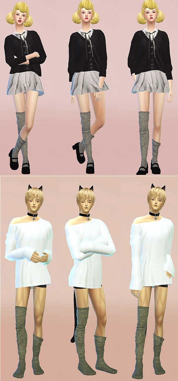 sims 4 male skirt