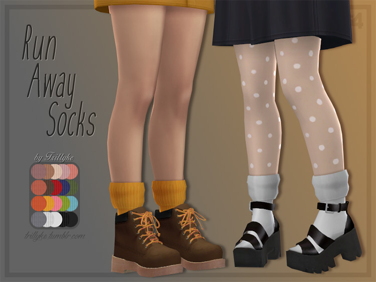 Sims 4 Socks CC  All The Best Pairs For Male   Female Sims   FandomSpot - 38