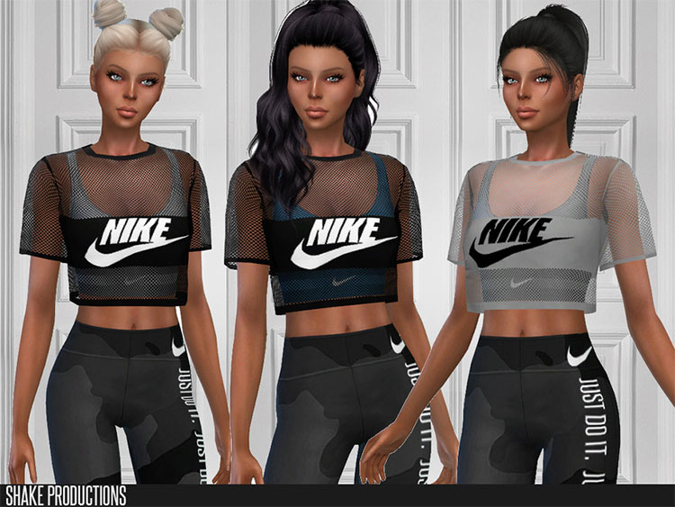 Sims 4 Nike CC  Shoes  Slides  Leggings   More   FandomSpot - 77