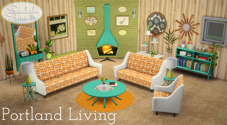 Best Mid Century Modern CC For The Sims 4   FandomSpot - 3