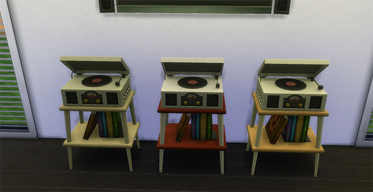 Vinyl Stereo Record Player - TS4 CC