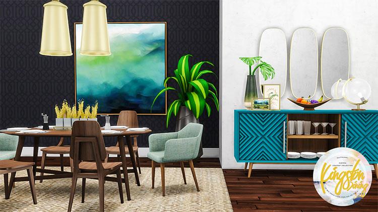 sims 4 mid century modern