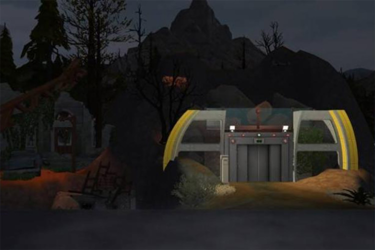 Fallout 4 Mystery Bunker Sims 4 CC