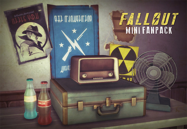 Fallout Mini Fan-Pack Sims 4 CC