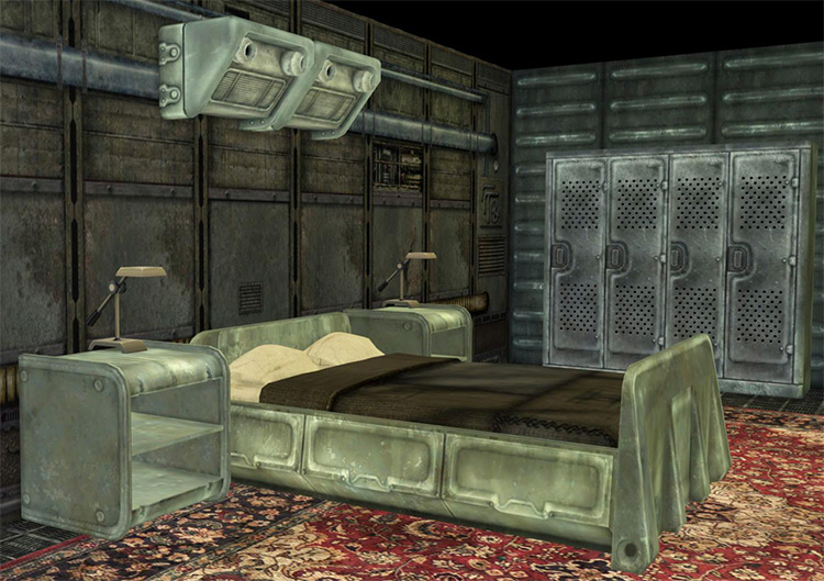 Fallout 3 Vault Bedroom The Sims 4 CC