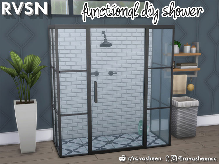 Sims 4 CC  Best Custom Showers   Bathtubs  All Free    FandomSpot - 92