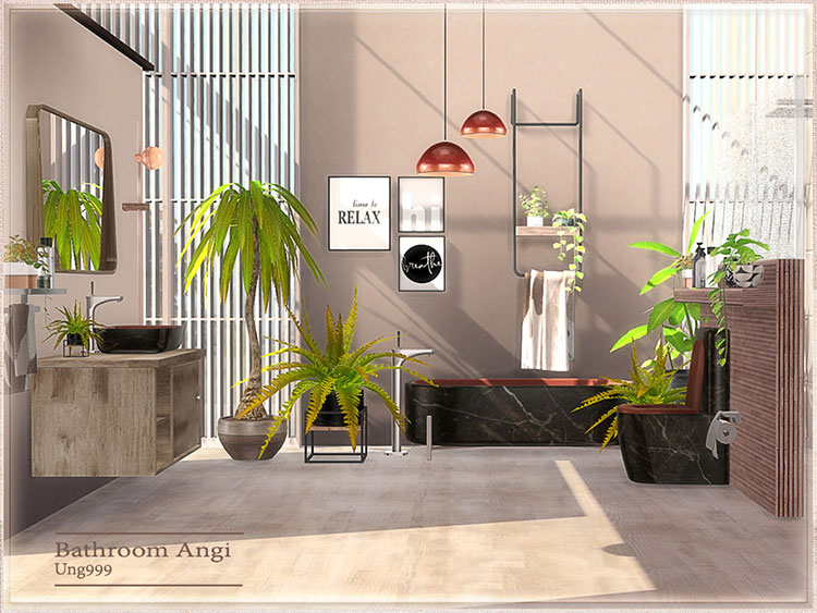 Sims 4 CC  Best Custom Showers   Bathtubs  All Free    FandomSpot - 25