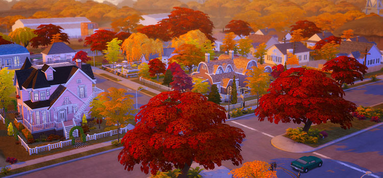 sims 4 fall cc