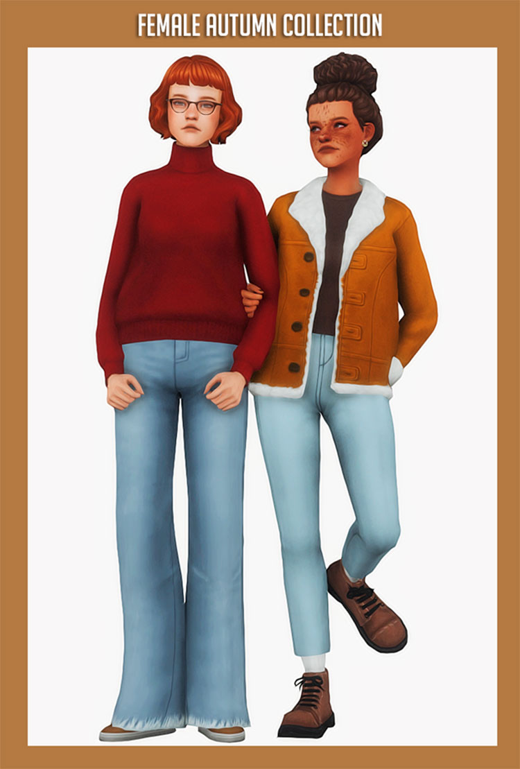 Sims 4 Autumn CC  Clothes  D cor   More   FandomSpot - 34