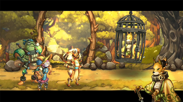 SteamWorld Quest: Hand of Gilgamech screenshot