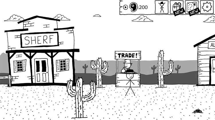 West of Loathing gameplay screenshot