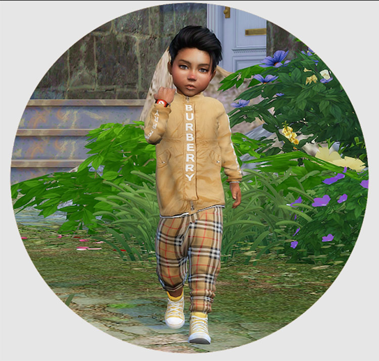 Designer Set for Toddler Boys - TS4 Clothes