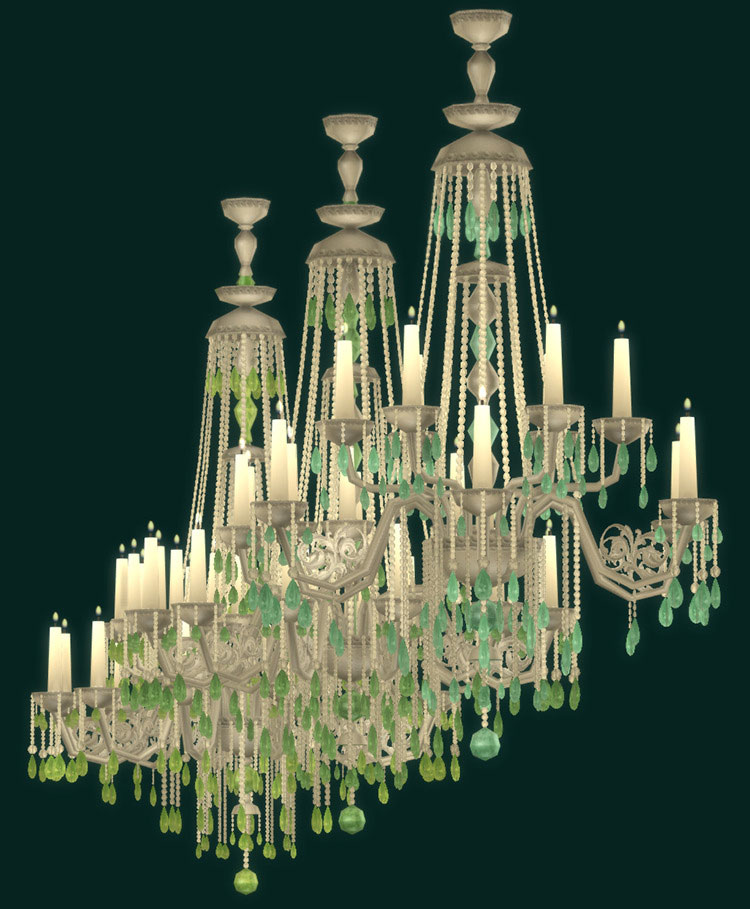 Crystal Chandeliers CC Set - TS4