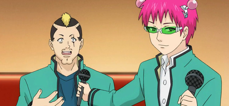 Saiki K Smiling - Anime Screenshot