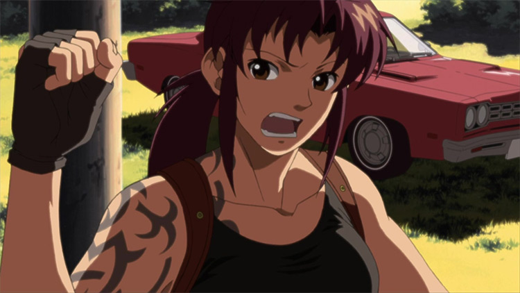 Revy from Black Lagoon anime