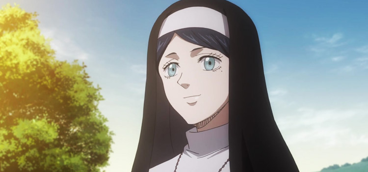 Sister Lily Nun in Black Clover Anime