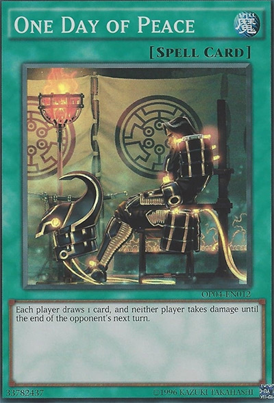 One Day Of Peace Yu-Gi-Oh Card