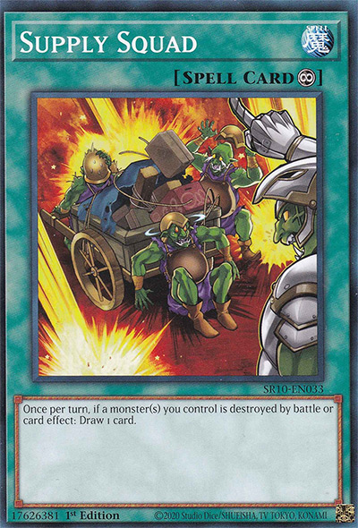 Supply Squad Yu-Gi-Oh Card