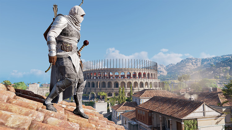 White Hood Assassin's Creed: Origins mod