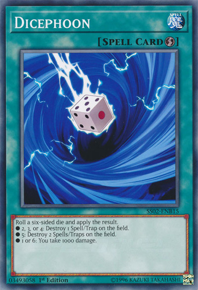 Dicephoon Yu-Gi-Oh Card