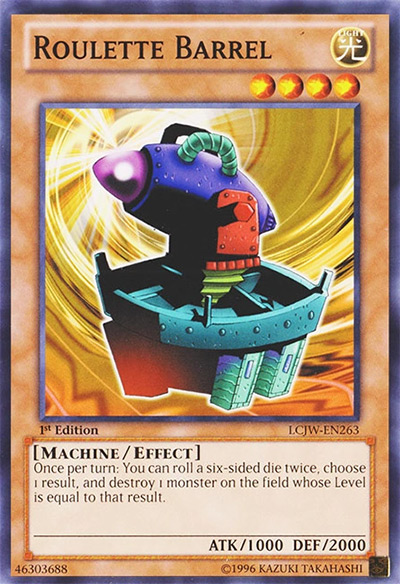 Roulette Barrel Yu-Gi-Oh Card