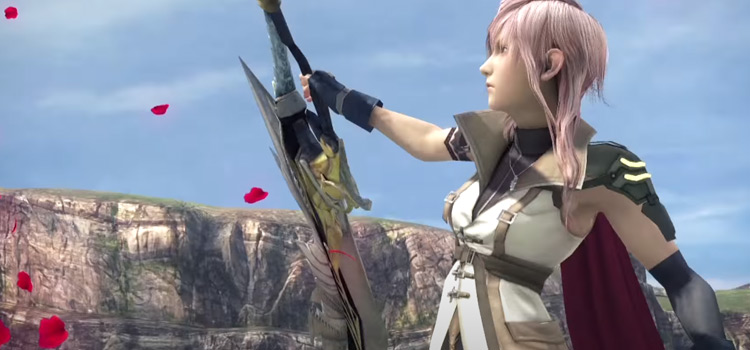 final fantasy 13 lightning sword