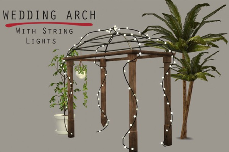 Best Sims 4 Wedding Arch CC   Mods  All Free    FandomSpot - 66