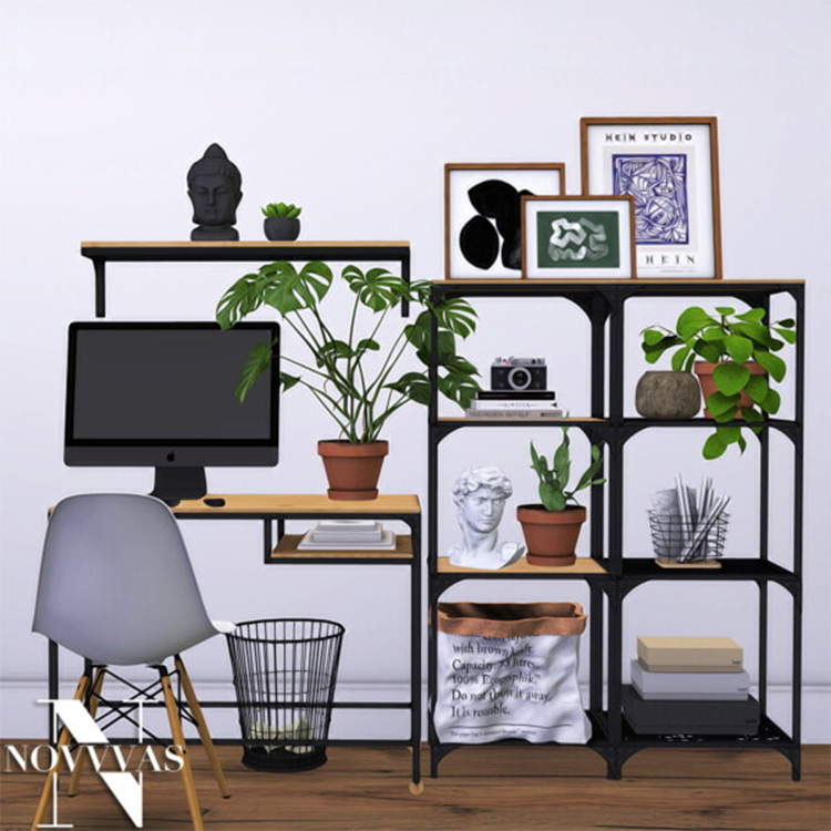 IKEA Shelves CC for The Sims 4