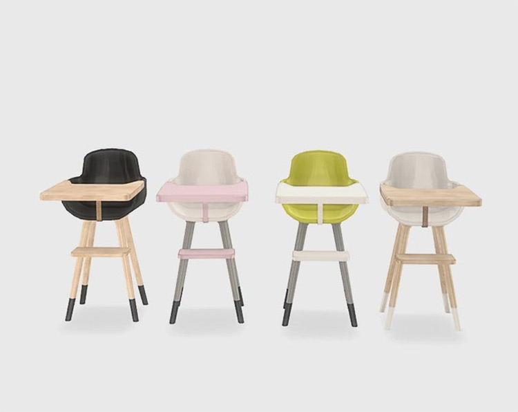 IKEA High Chair CC for Sims 4