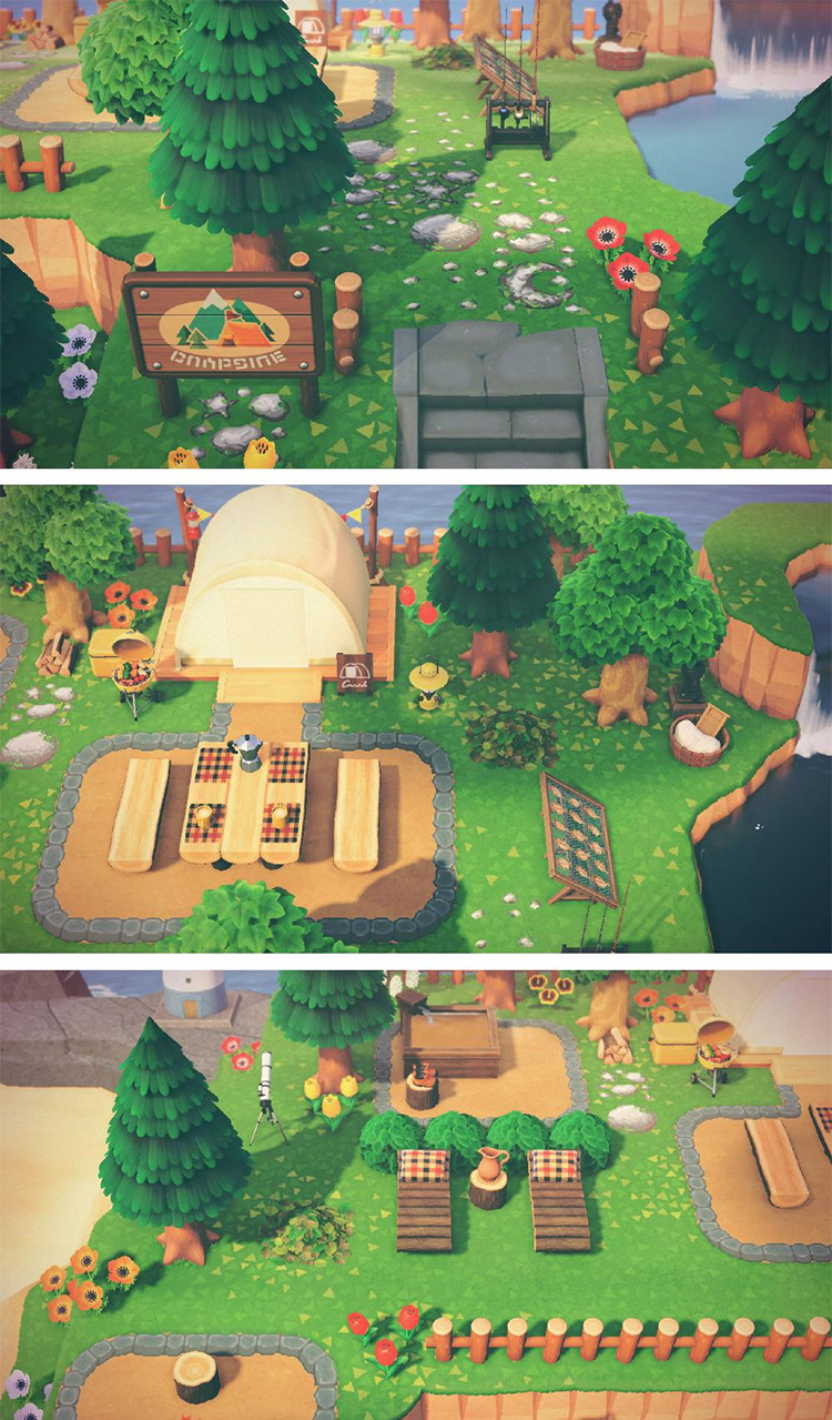 best Animal Crossing: New Horizons Campsite Ideas