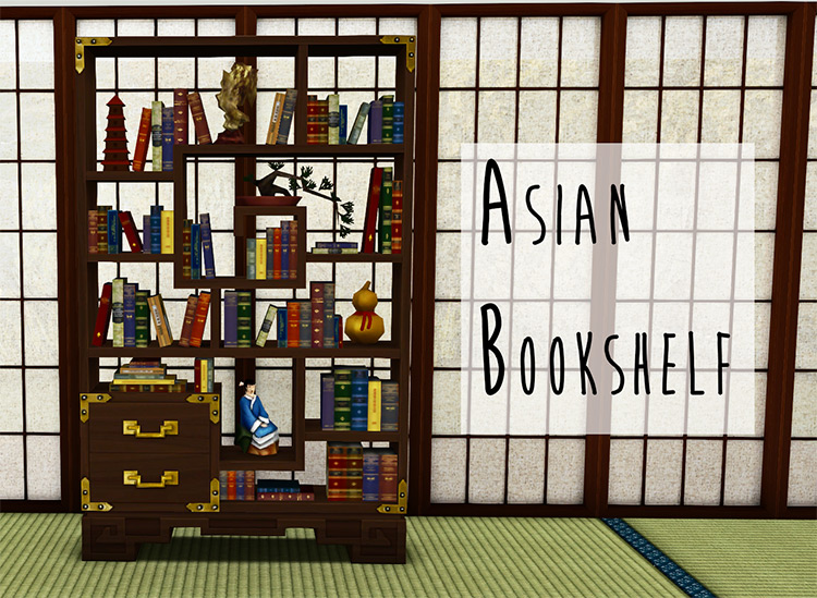 Best Sims 4 Bookcases   Bookshelves  Free CC   Mods   FandomSpot - 52