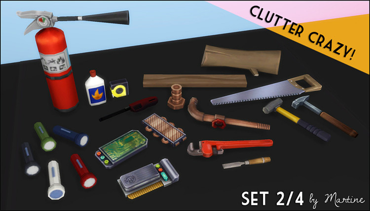 Best Sims 4 Garage CC   Clutter Packs  All Free    FandomSpot - 22