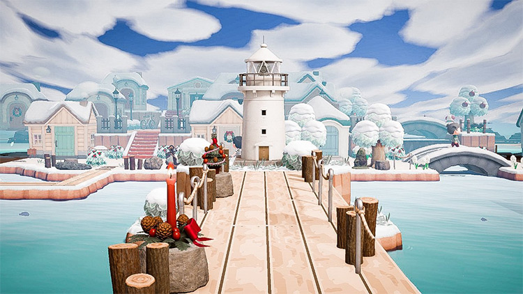 Boardwalk   Pier Design Ideas For Animal Crossing  New Horizons   FandomSpot - 12