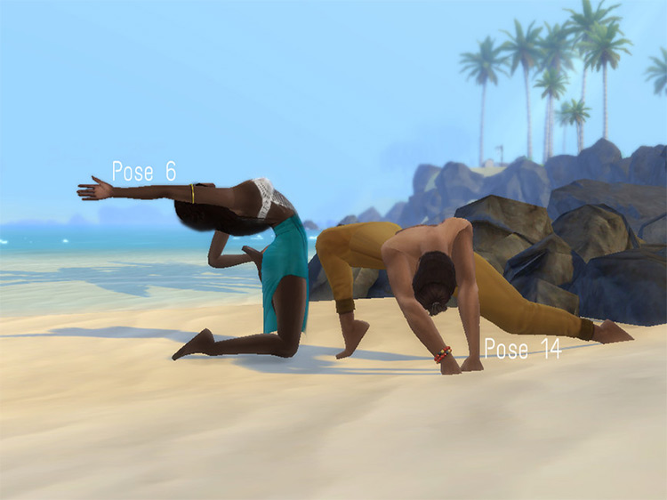 Sims 4 Yoga Poses 9494