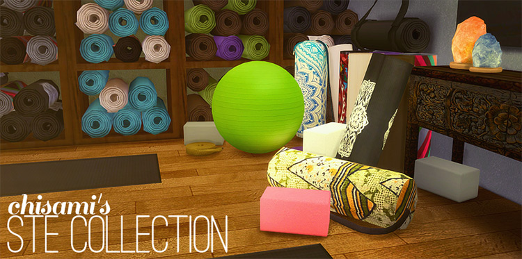 Sims 4 Yoga Room CC  Yoga Mats  Studio D cor   More   FandomSpot - 61