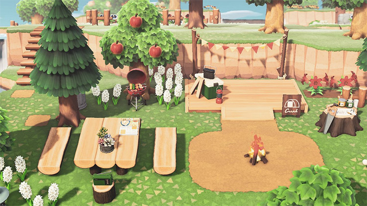 Cozy Campsite in Summer - ACNH