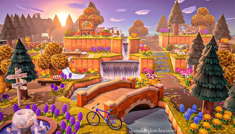 25 Waterfall Design Ideas For Animal Crossing  New Horizons Inspiration   FandomSpot - 84