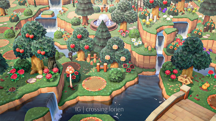 25 Waterfall Design Ideas For Animal Crossing  New Horizons Inspiration   FandomSpot - 73