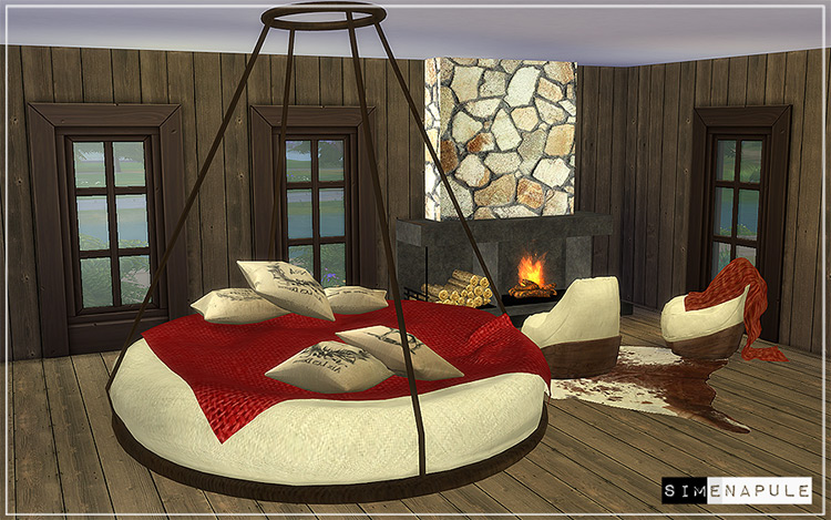 Sims 4 Round Bed Cc And Mods All Free Fandomspot