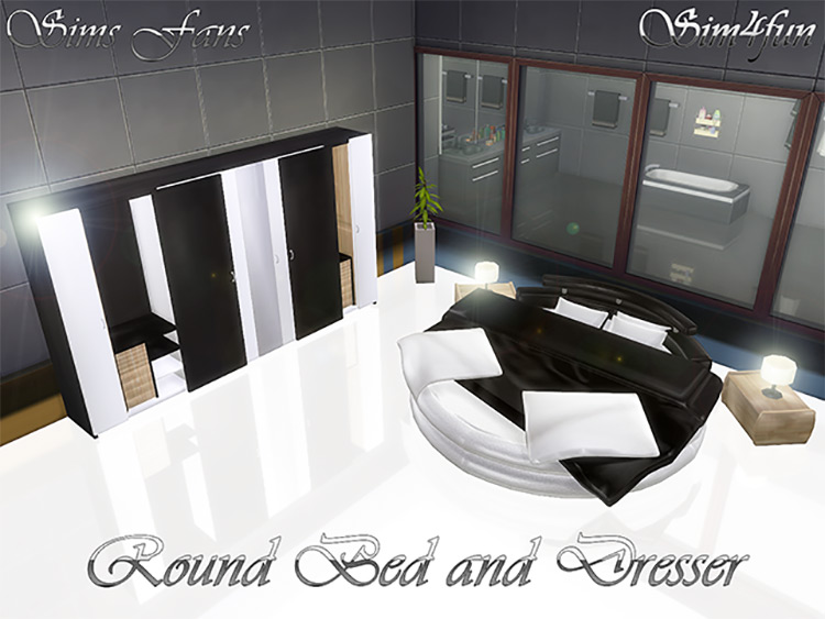 Sims 4 Round Bed CC   Mods  All Free    FandomSpot - 96