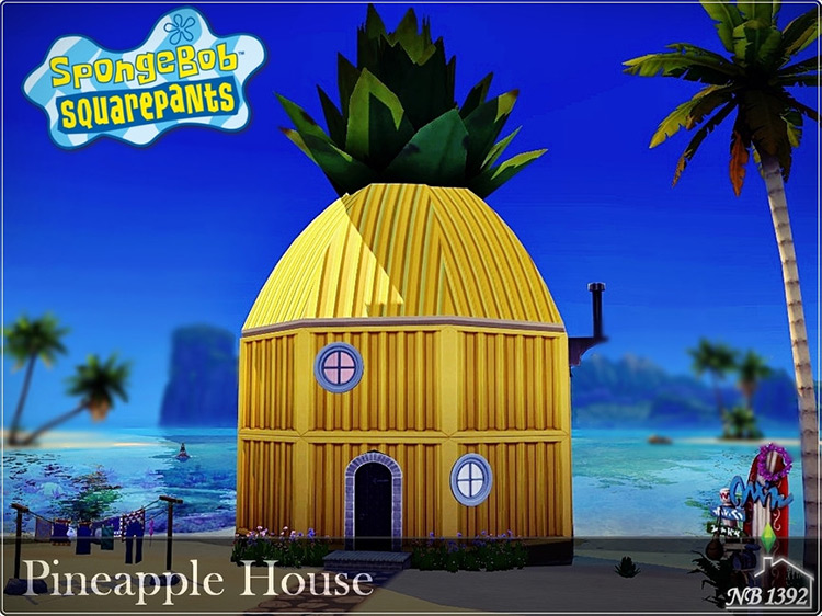 Pineapple House for Sims 4