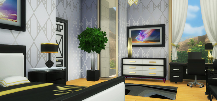 Art Deco Interior Mod/Lot Preview - TS4