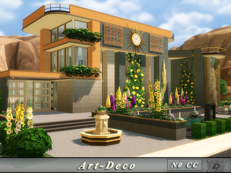 Sims 4 Art Deco CC  Furniture  Home D cor   More   FandomSpot - 77