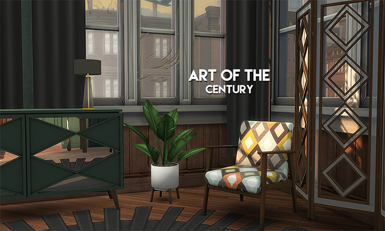 Art of the Century Sims 4 CC