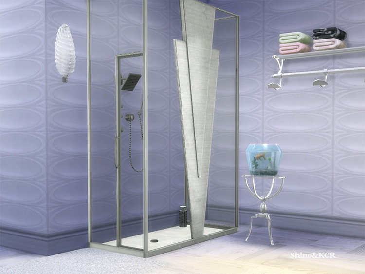 Art Deco Bathroom for Sims 4